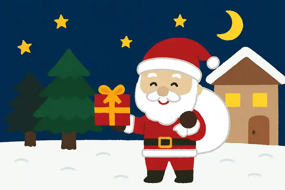 クリスマスのよるに プレゼントをもってきてくれるのはだれ？NEW!