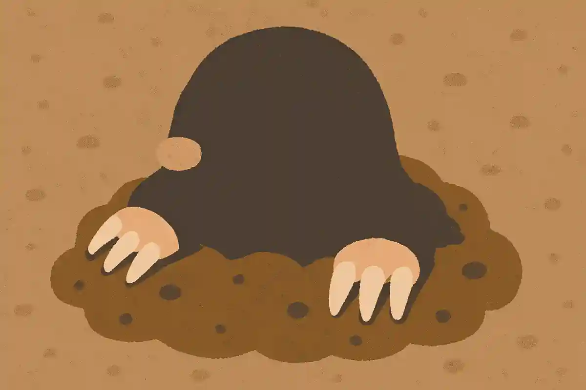 私は土の中にいます。爪が鋭いです。目はほとんど見えません。NEW!