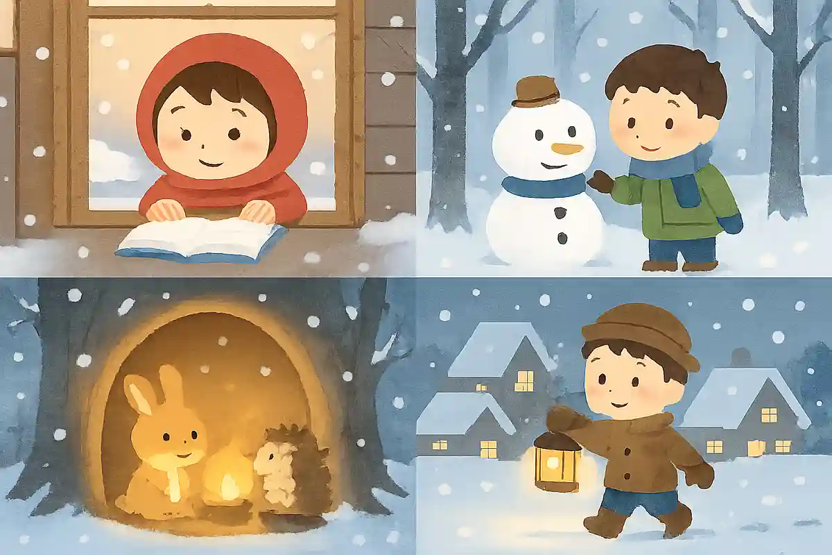 冬に読みたい絵本!小学生の心に響く物語のアイデア集