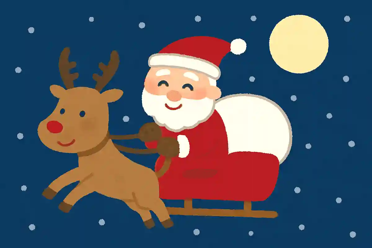 サンタさんは何にのってやってくるでしょうかNEW!