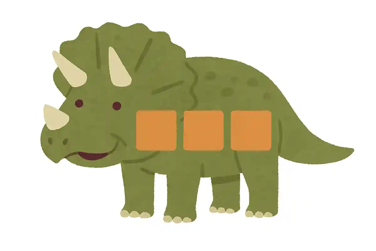 トリケラトプスNEW!