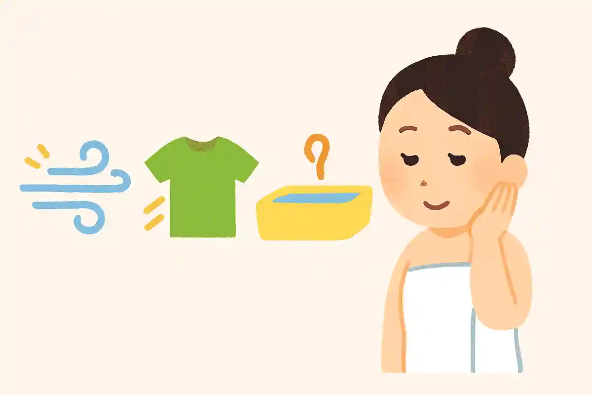 風が出る、乾く、お風呂あがりに使う、これは何?NEW!