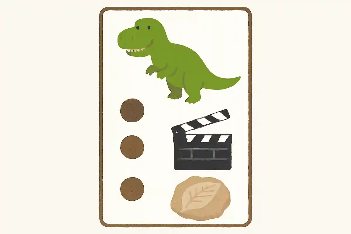 大きい、映画になった、絶滅した、これは何？NEW!