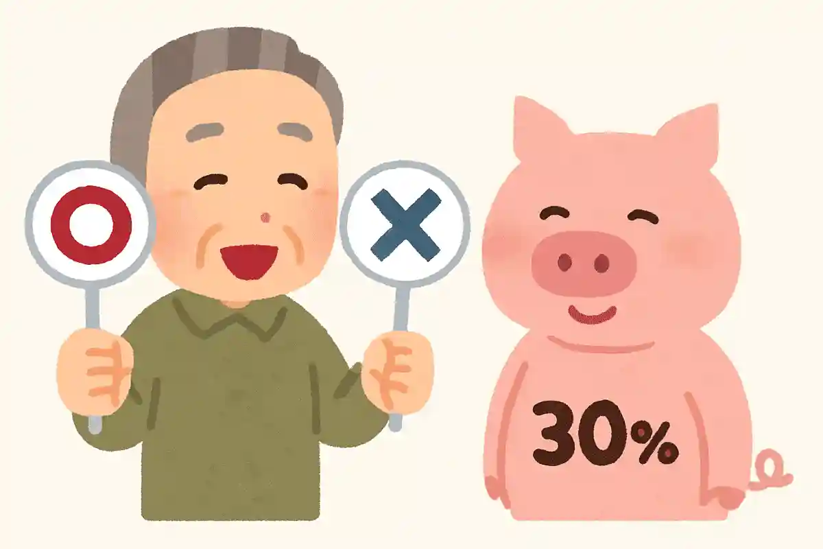 豚の体脂肪率は30%程度である。○か×か?NEW!