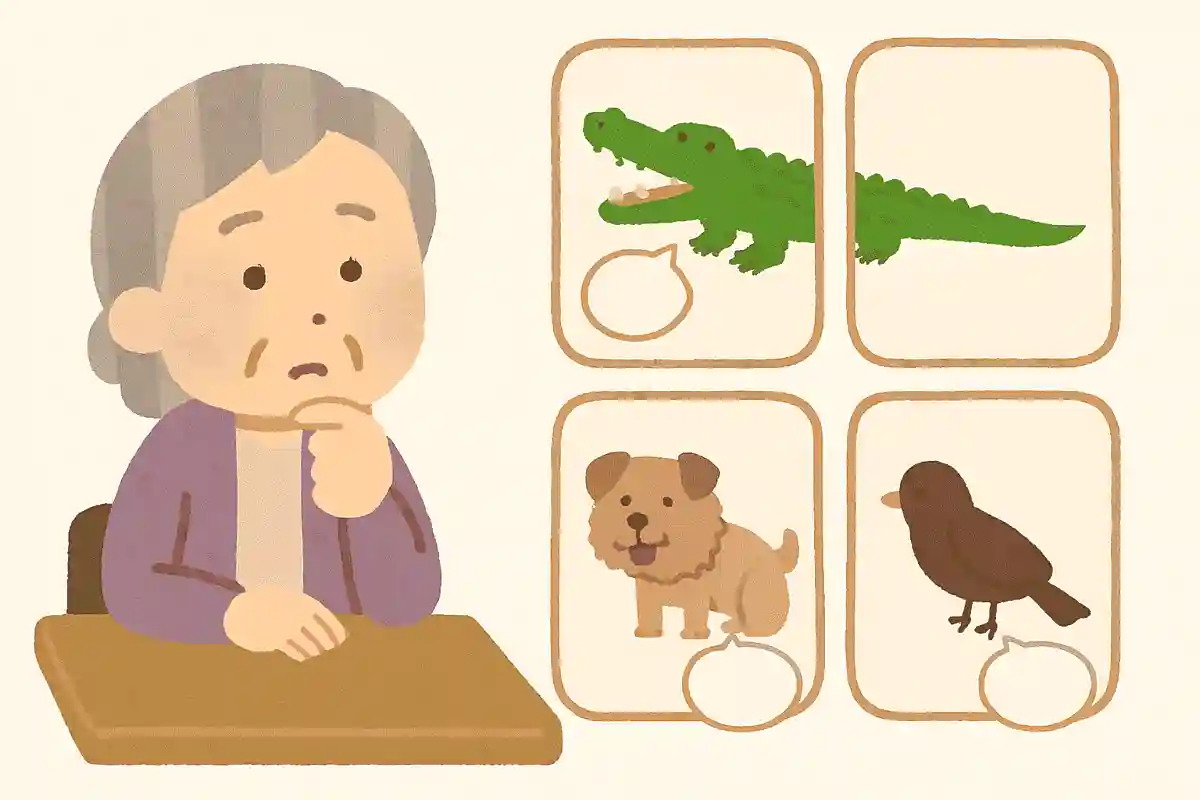 ワニの鳴き声は次のうちどれでしょうか?NEW!