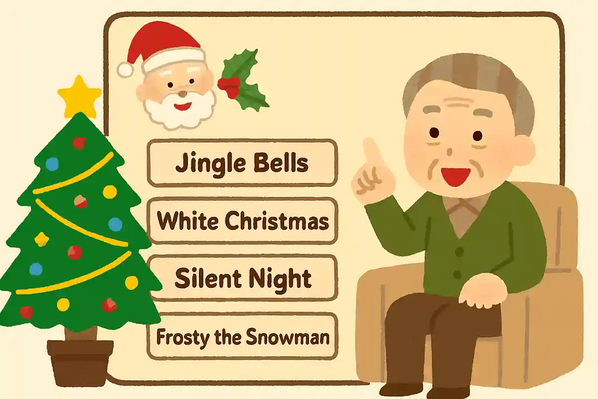 クリスマスになると街のあちこちで耳にする、誰もが知っている有名なクリスマスソングのタイトルは次のうちどれが正しいでしょうか？