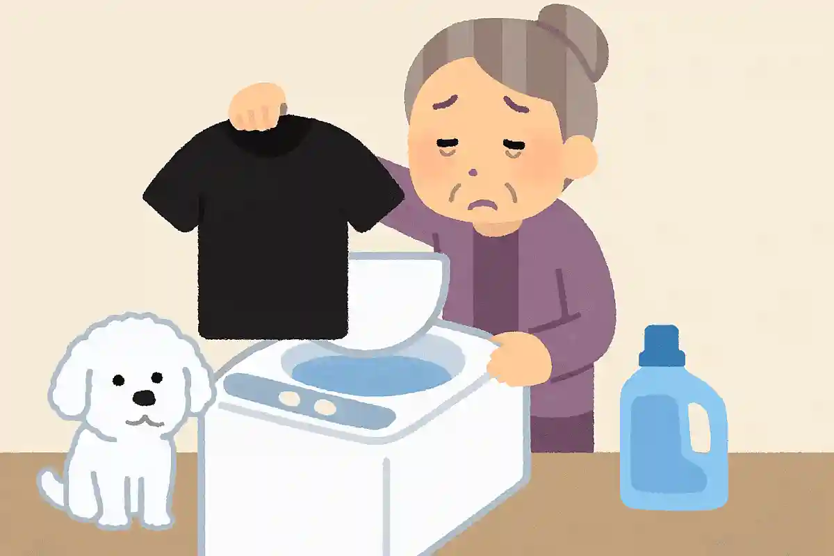 どんな汚れも落とせる洗剤を使って、洗濯をしたのに洋服は真っ黒のまま。どうしてでしょうか?NEW!