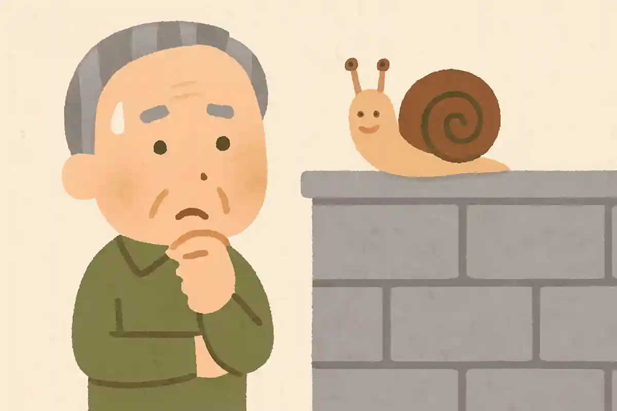 カタツムリがブロック塀の上によくいる理由は何でしょうか?NEW!