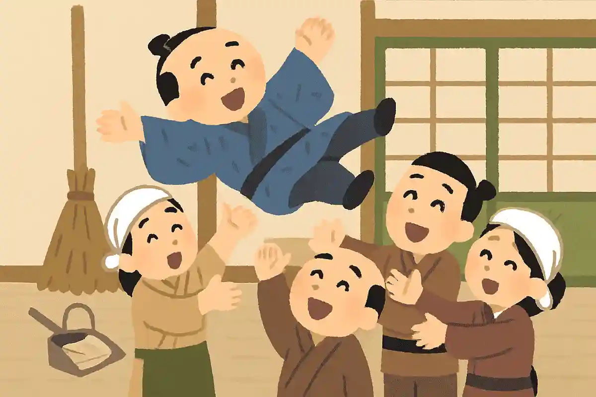 江戸時代では大掃除の後に胴上げをしていたNEW!