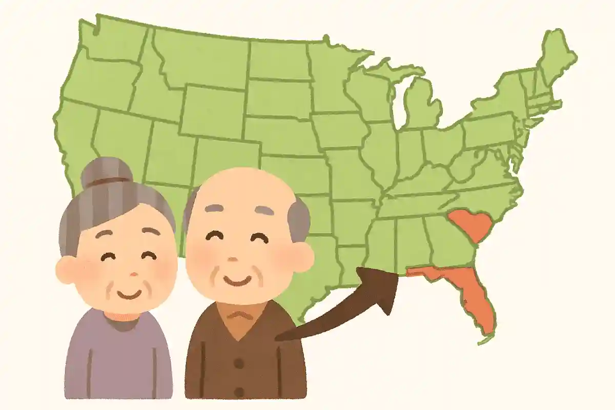 アメリカで高齢者人口が最も多い州は?NEW!