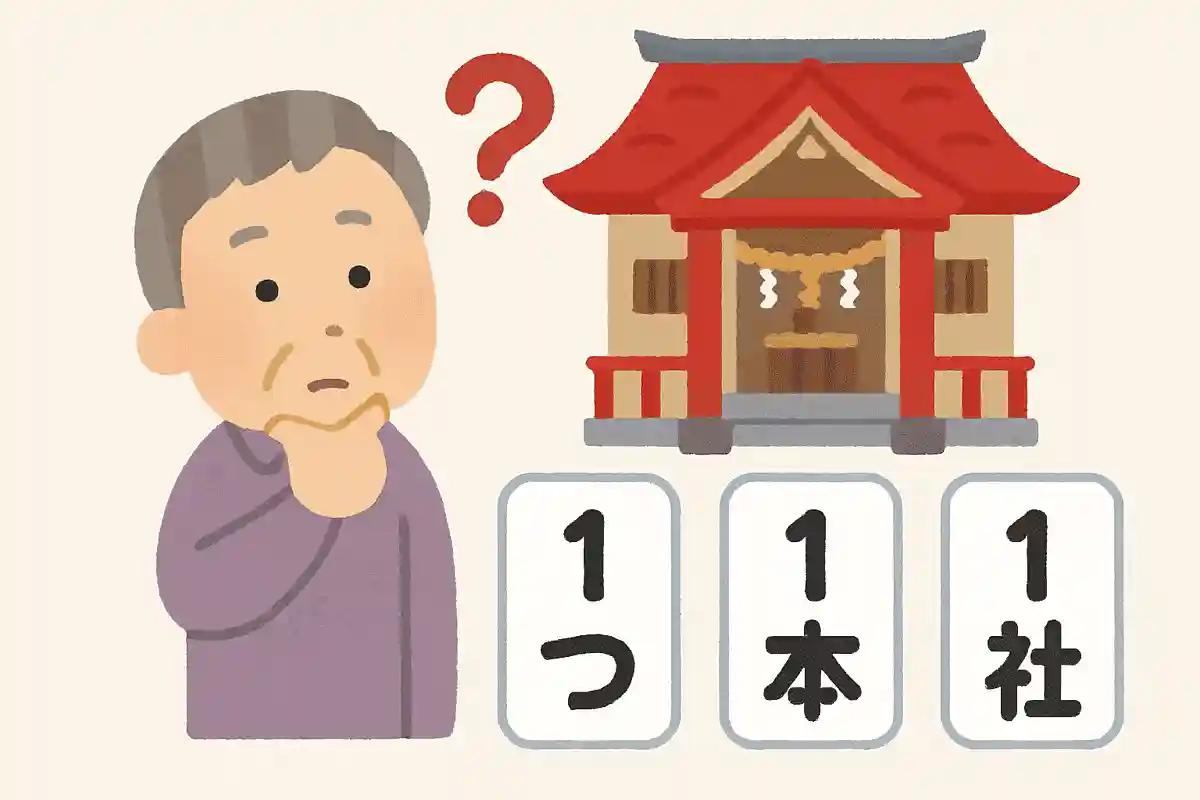 神社の数え方として正しいのは次のうちどれでしょうか?NEW!