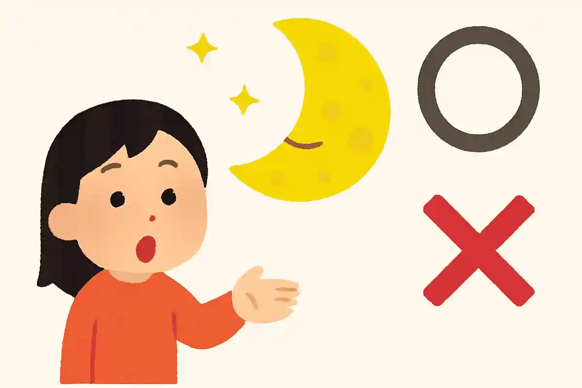 月は自分で光っている、○か×か?NEW!