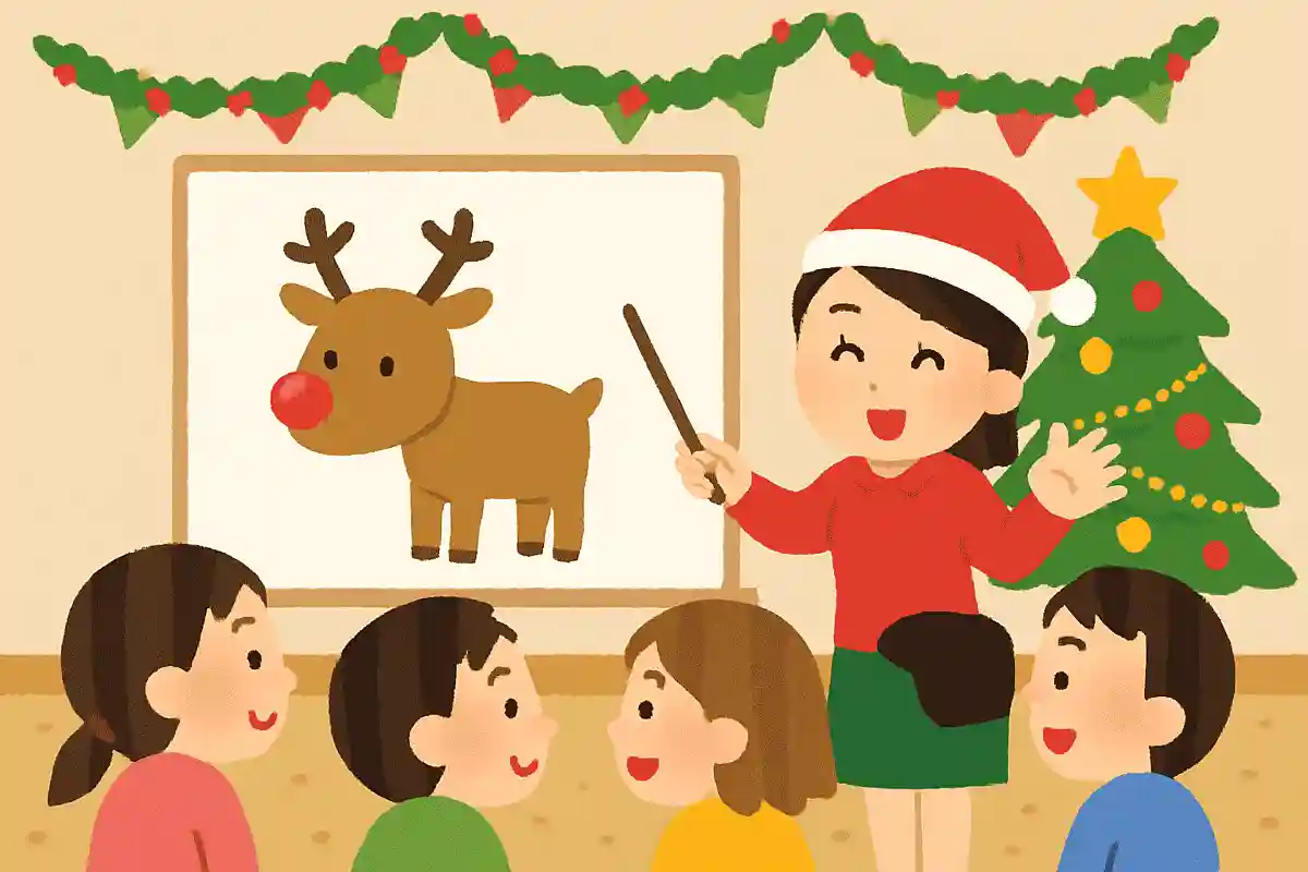 真っ赤なお鼻のトナカイさんの名前は？NEW!