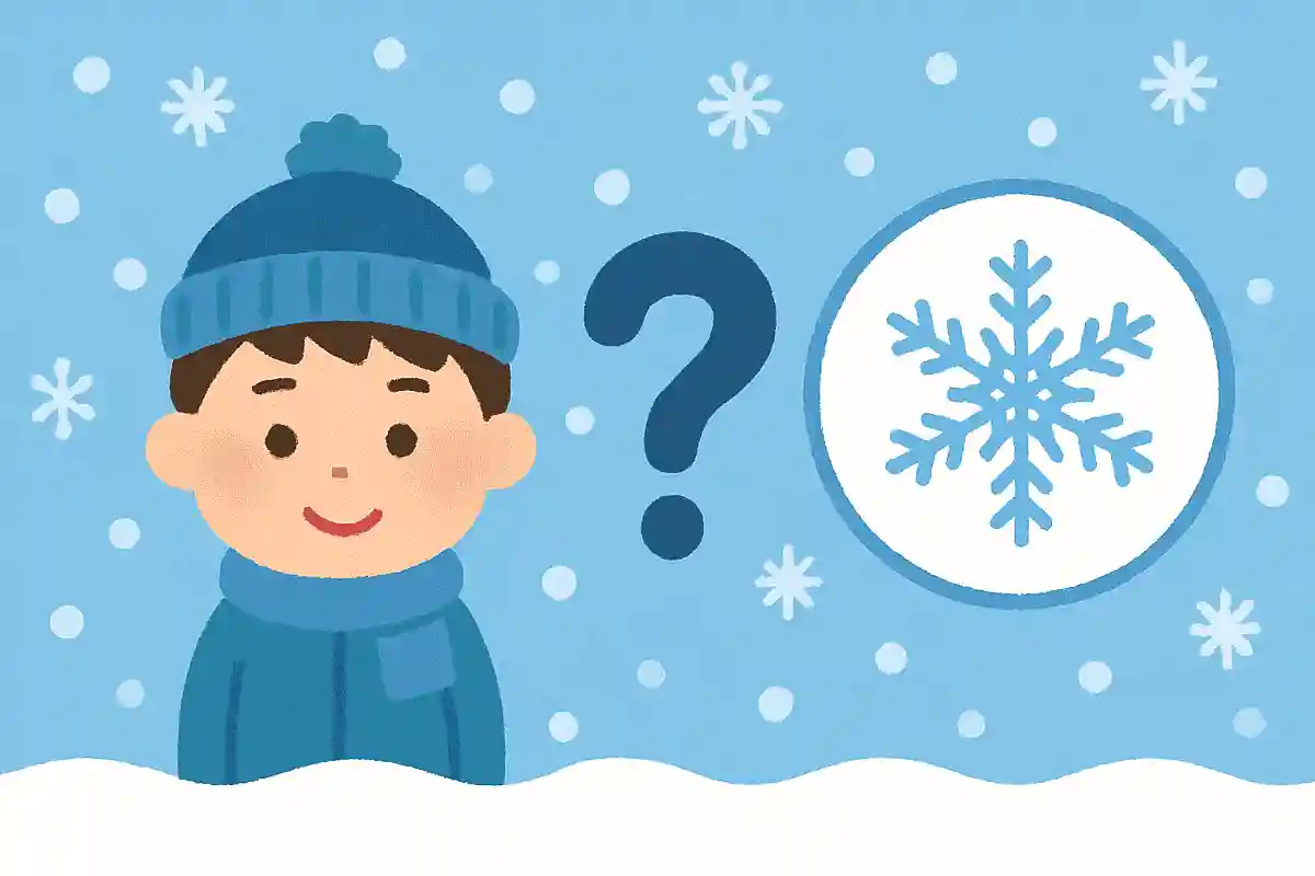 雪の結晶はどんな形でしょうかNEW!