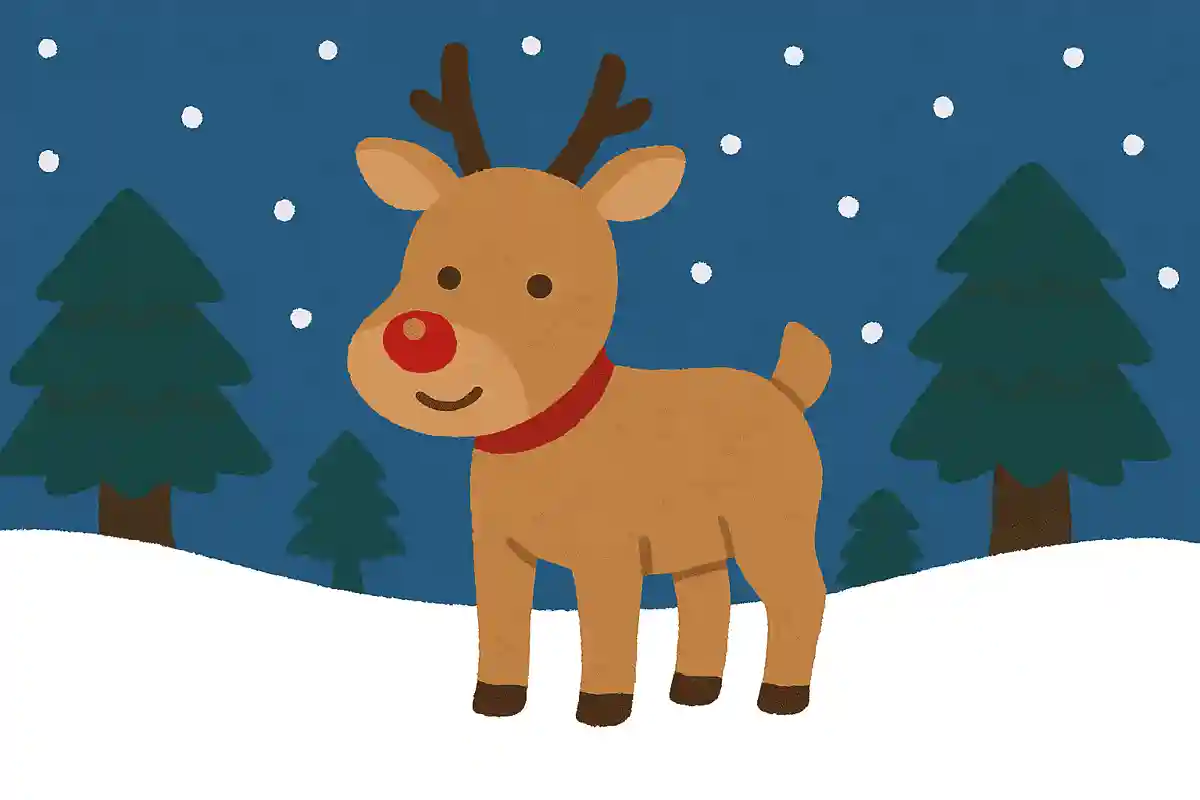 クリスマスソングでも有名な、赤鼻のトナカイの名前は何でしょうか?NEW!