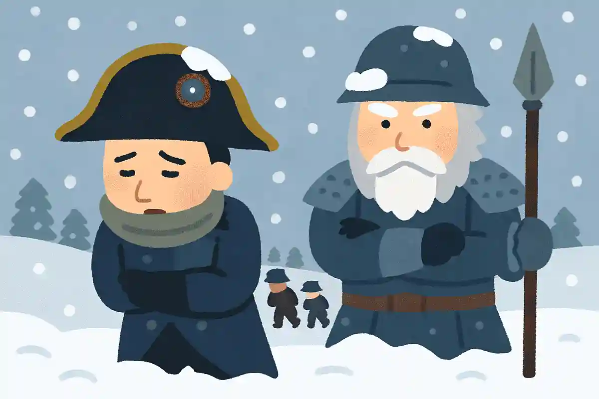 冬将軍という言葉の由来はナポレオンNEW!