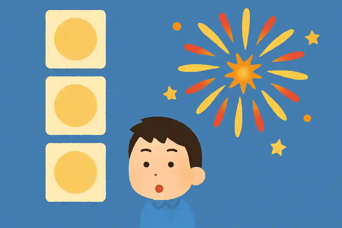 空で輝く、大きな音がする、夏によく見る、これは何？NEW!