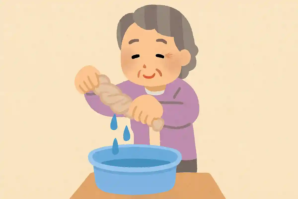 雑巾を効率よく絞るにはどのようにするのが良いでしょうか?NEW!