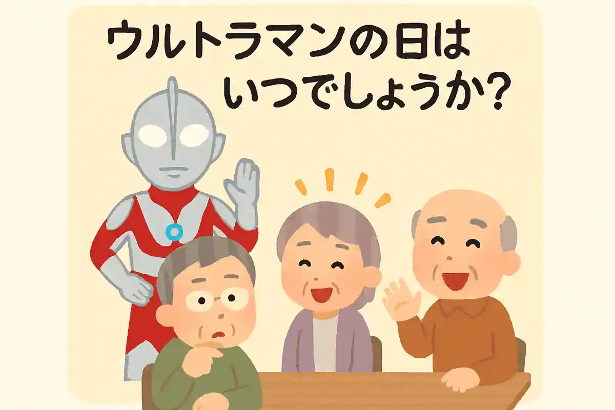 ウルトラマンの日はいつでしょうか？NEW!