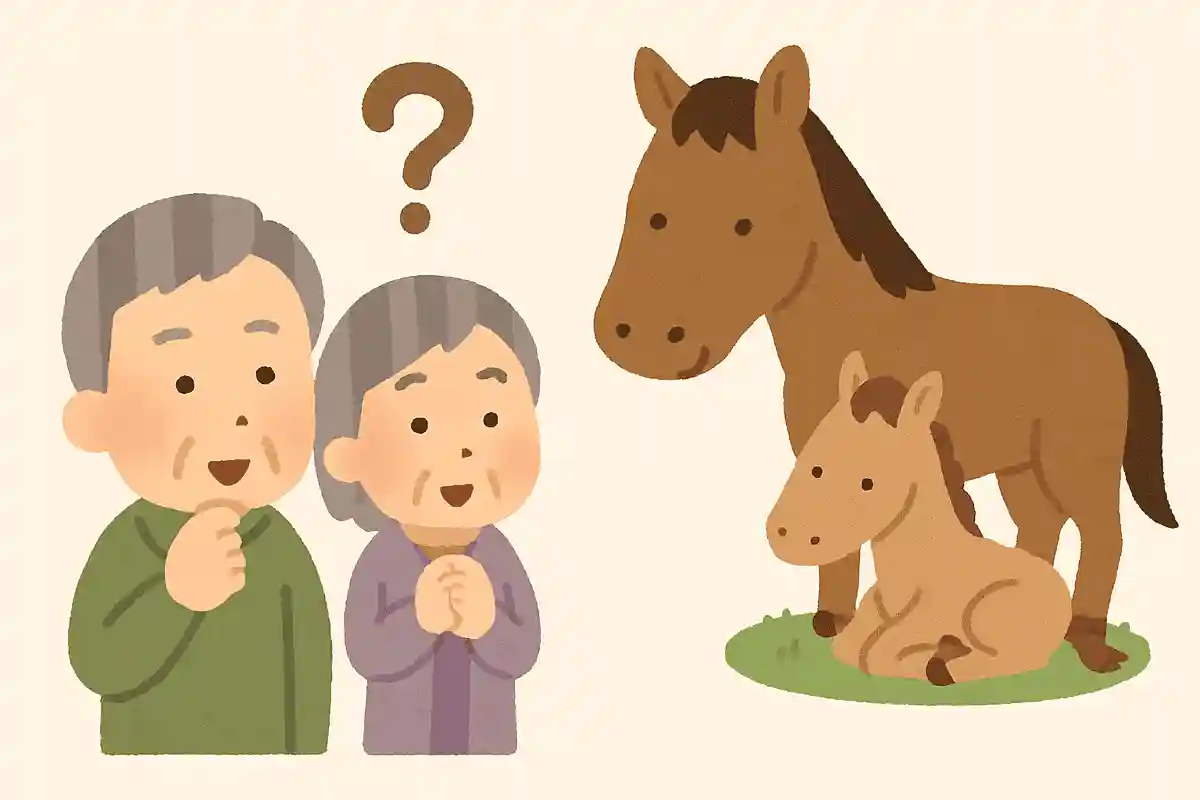 生まれたばかりの赤ちゃん馬は、どのくらいしたら自力で立てるようになるでしょうか？NEW!
