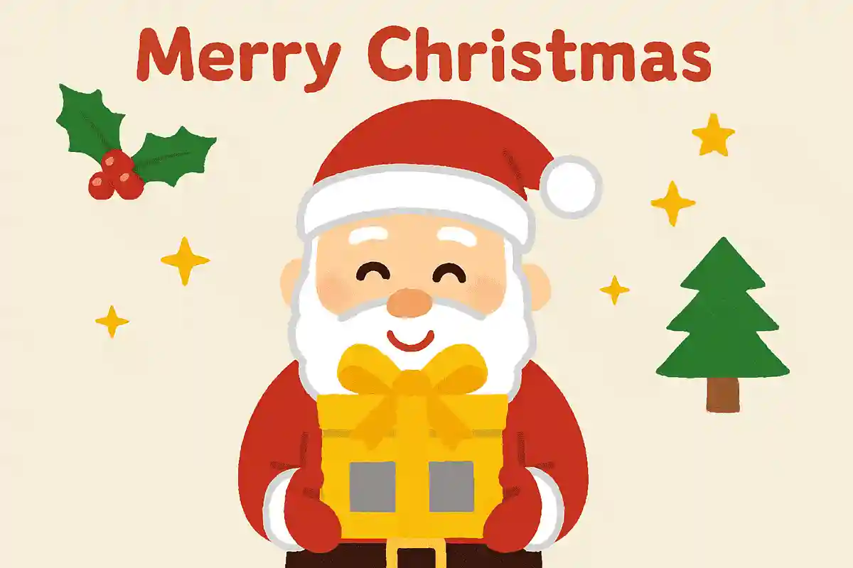 メリークリスマス！サンタは私たちに仕事という大人用のプレゼントを用意してくれたんだね。