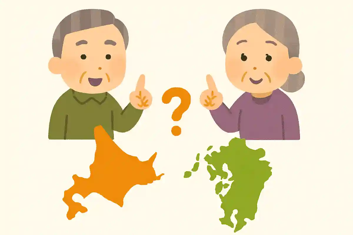 北海道と九州ではどちらが大きいでしょうか？NEW!