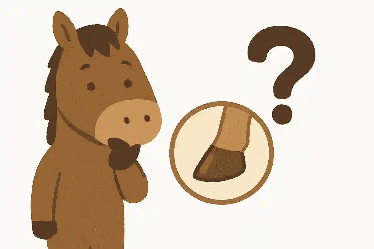 馬の足にある「ひづめ」は、何にたとえられるでしょう？NEW!