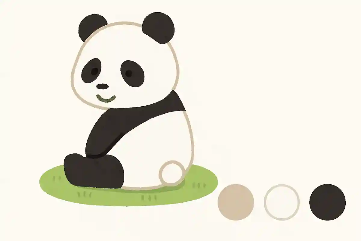 パンダの尻尾は何色でしょう？NEW!