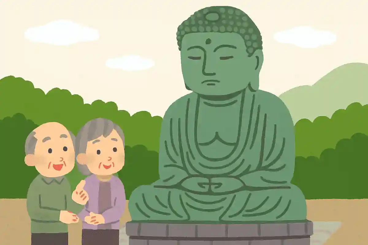 鎌倉大仏はある独特な姿勢をされています。それはどのような姿勢でしょうか？NEW!