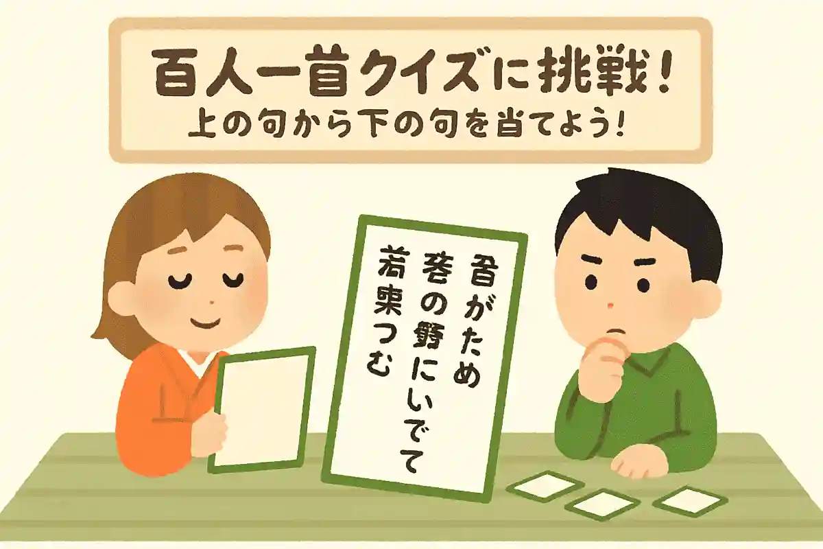 「君がため 春の野にいでて 若菜つむ」に続く下の句は？NEW!