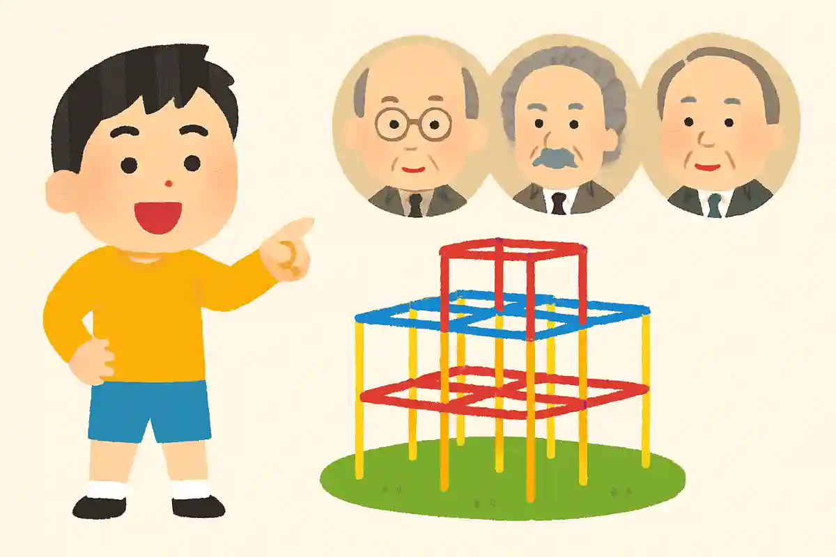 ジャングルジムを発明したのは誰でしょう？NEW!