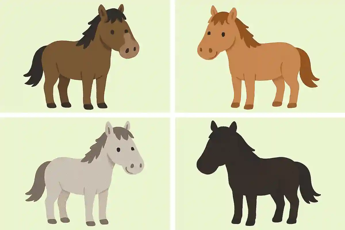 馬の毛色について正しく述べているのはどれでしょうNEW!