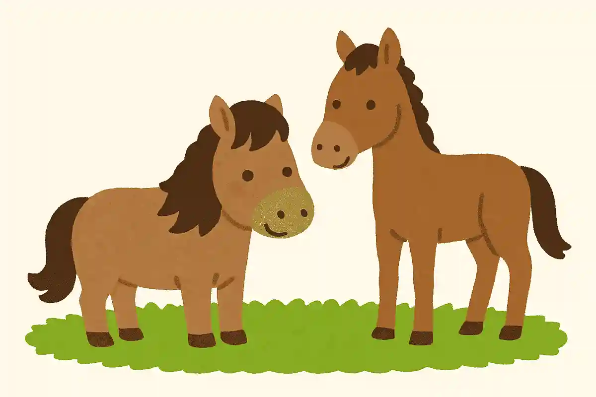 「ミニチュアホース」は品種名で仔馬のことではないNEW!