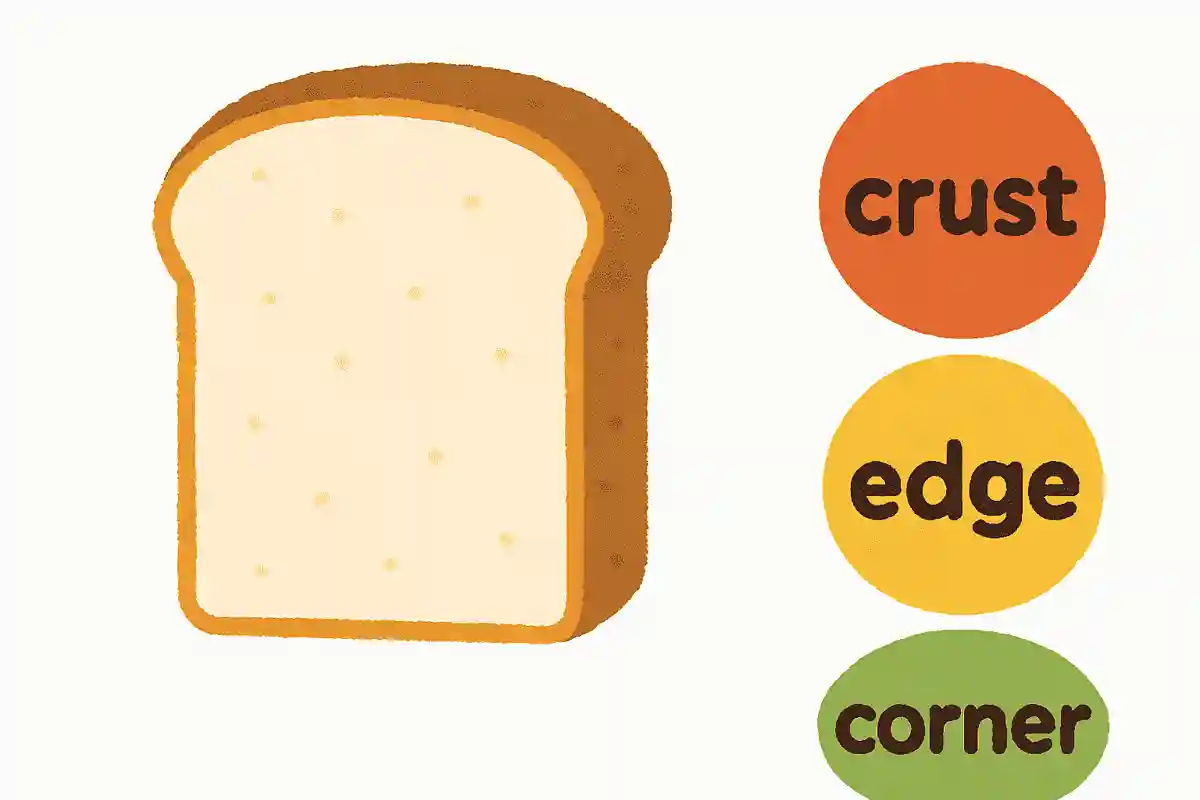 食パンの耳のことをアメリカでは何というでしょう？NEW!