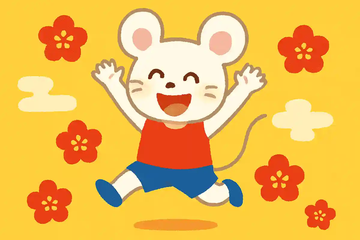 今年も元気があふれて止まらない年にしましょう！NEW!