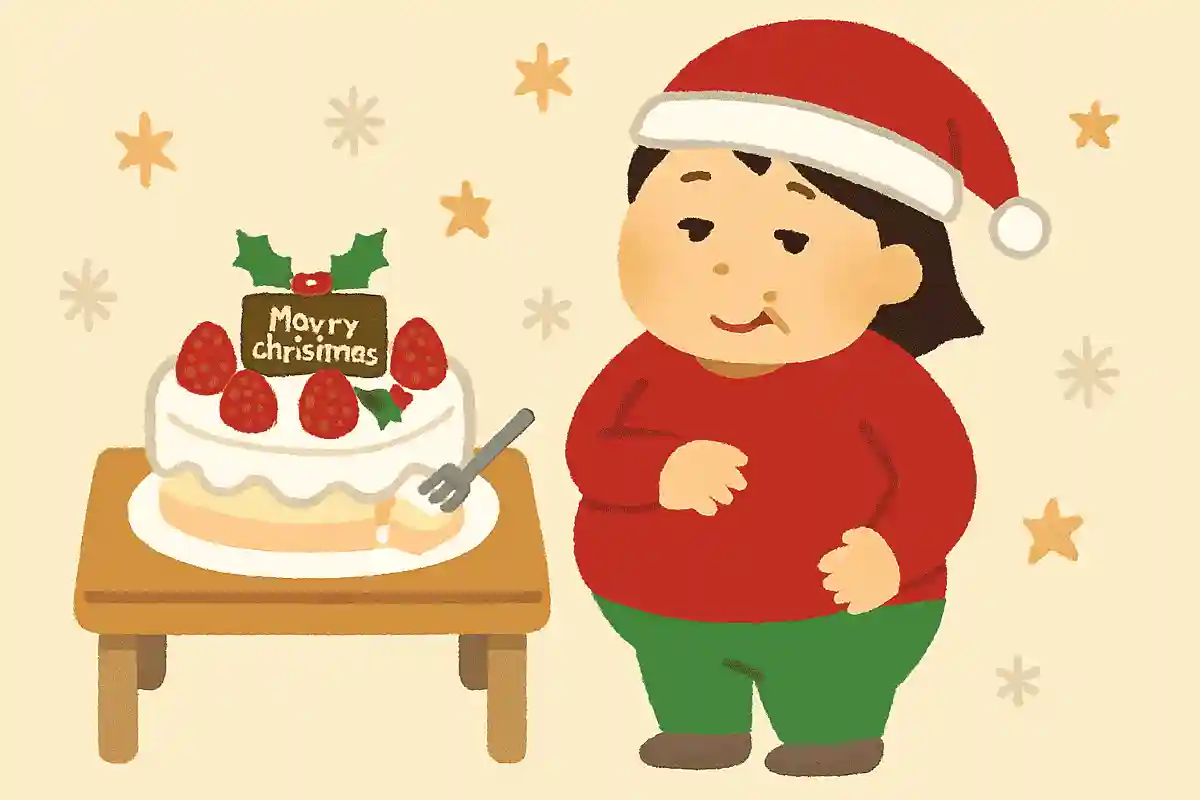 ケーキ食べすぎた？いいの、これも冬の脂肪備蓄NEW!