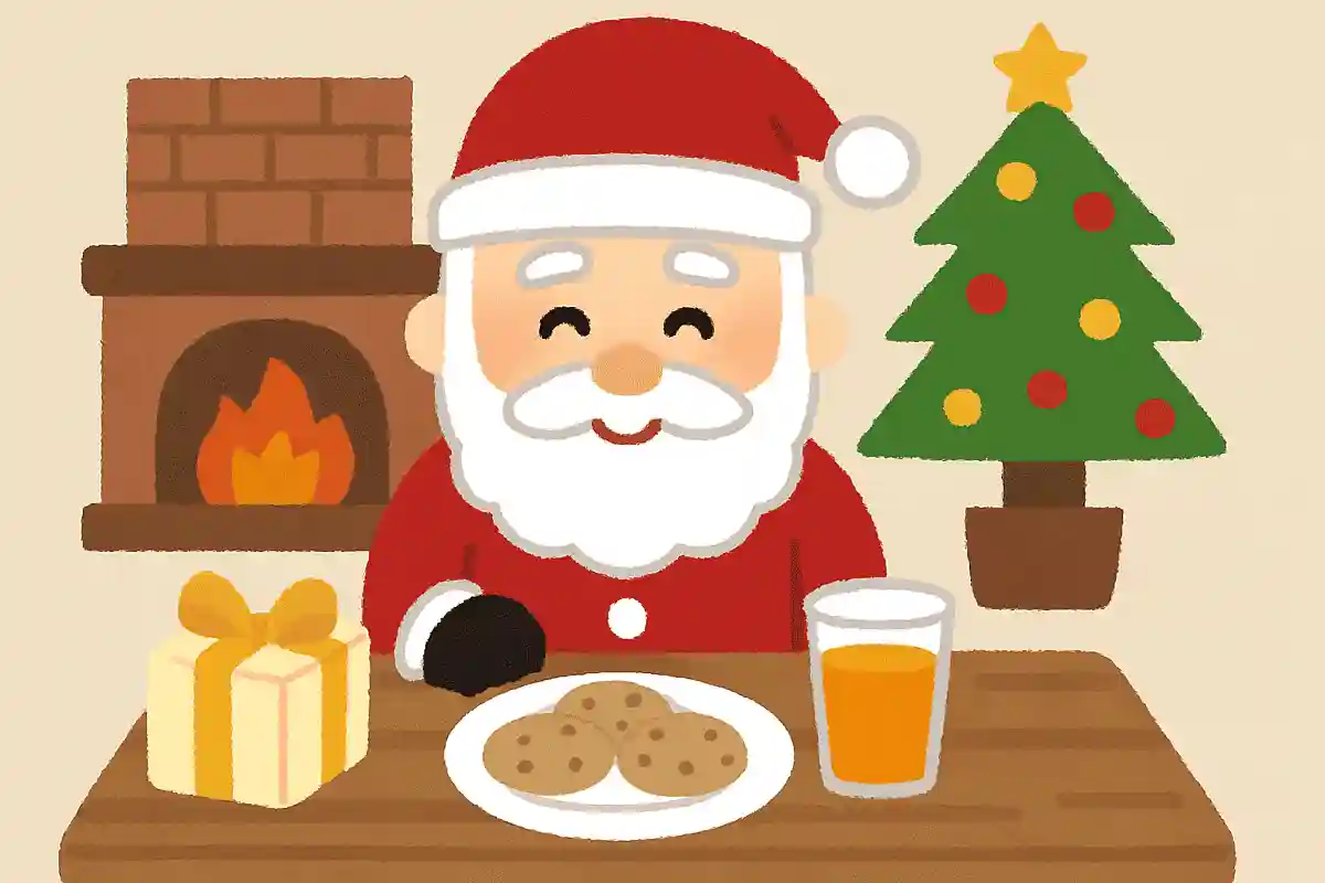 イギリスでは子供たちからサンタクロースに何をあげるでしょう？