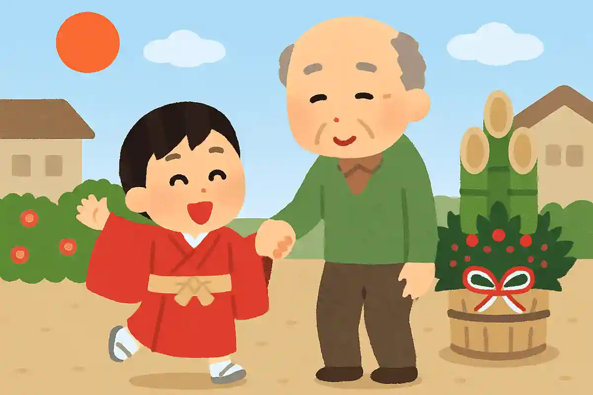 正月の 子供になって 見たき哉NEW!小林一茶