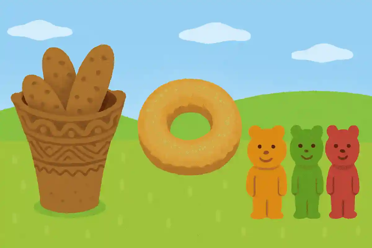 縄文時代に作られていたお菓子はどれでしょう？NEW!