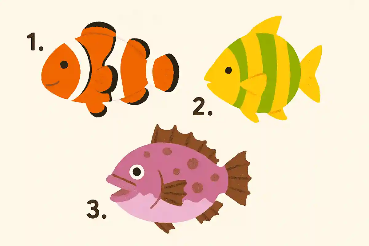 この中で実際にいる魚はどれでしょう？NEW!