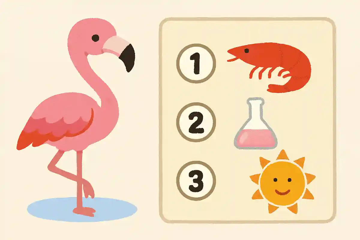 フラミンゴはなぜピンク色なのでしょう？NEW!
