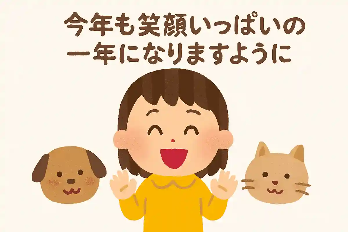 今年も笑顔いっぱいの一年になりますようにNEW!