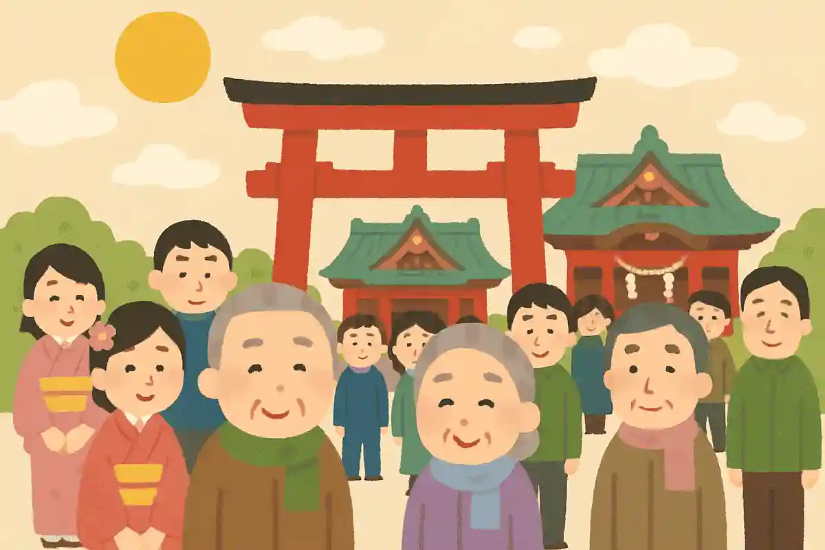 日本が ここに集まる 初詣NEW!山口誓子