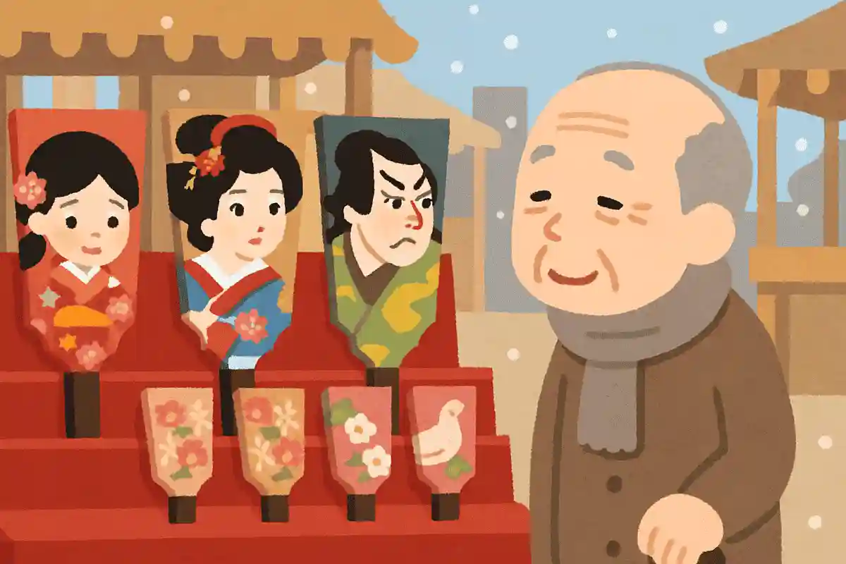 うつくしき 羽子板市や 買はで過ぐNEW!高浜虚子