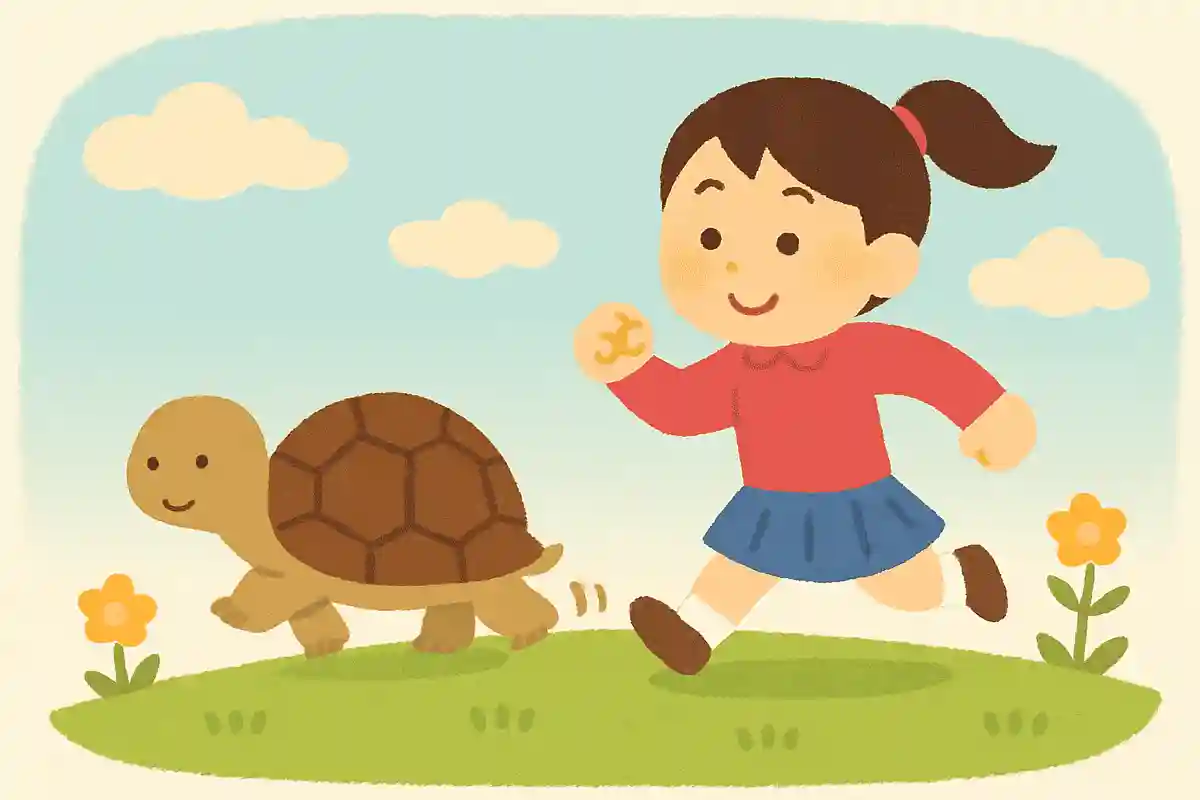 ゆっくりでも、一歩ずつ前へ！NEW!