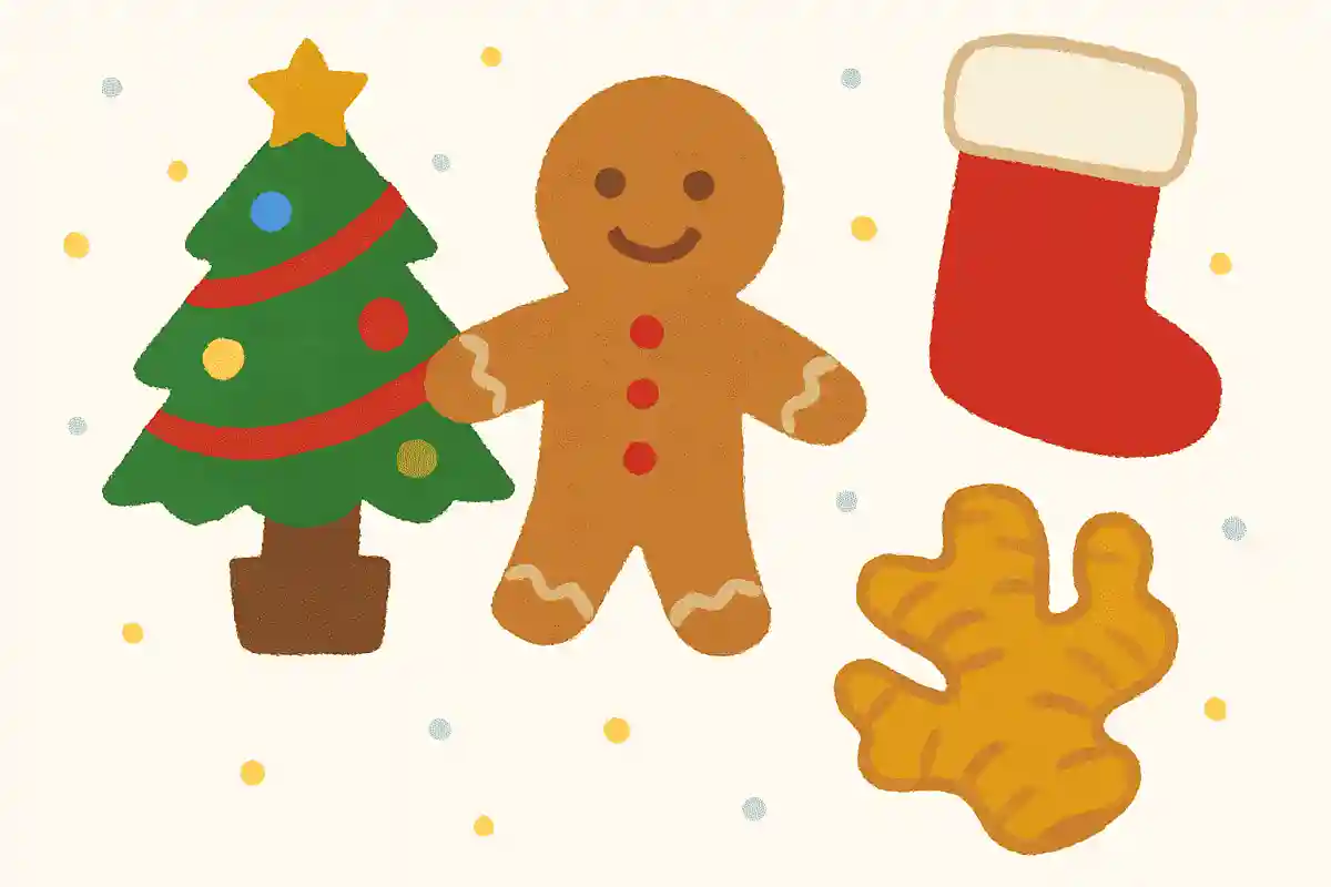 クリスマスに食べられるジャンジャーマンクッキーにショウガが入っているのはなぜでしょう？