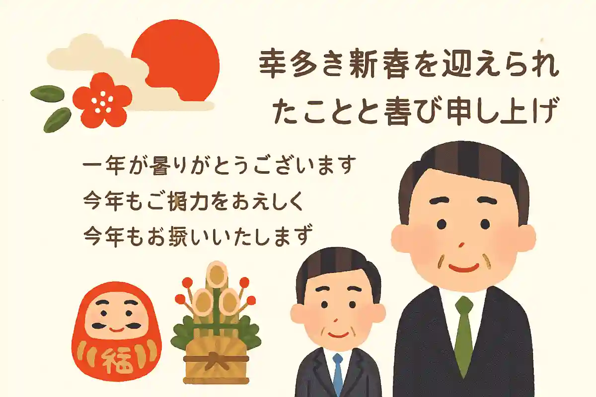 幸多き新春を迎えられたこととお喜び申し上げますNEW!
