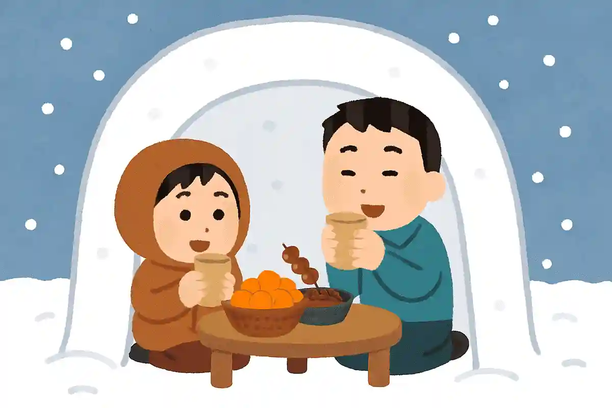 秋田県の横手市で冬に行われる「かまくら祭り」では、かまくらの中で何を楽しむのが一般的でしょうか？NEW!