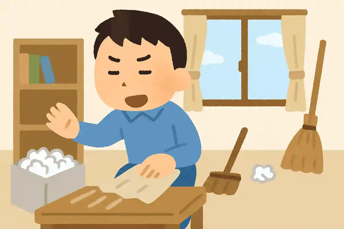 「やるよやる」 まだ終えてない 大そうじNEW!