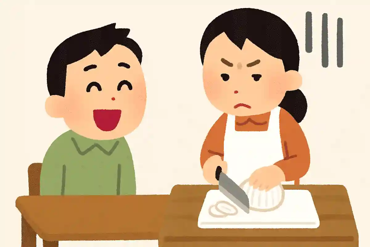 包丁の 音で妻の 機嫌知るNEW!